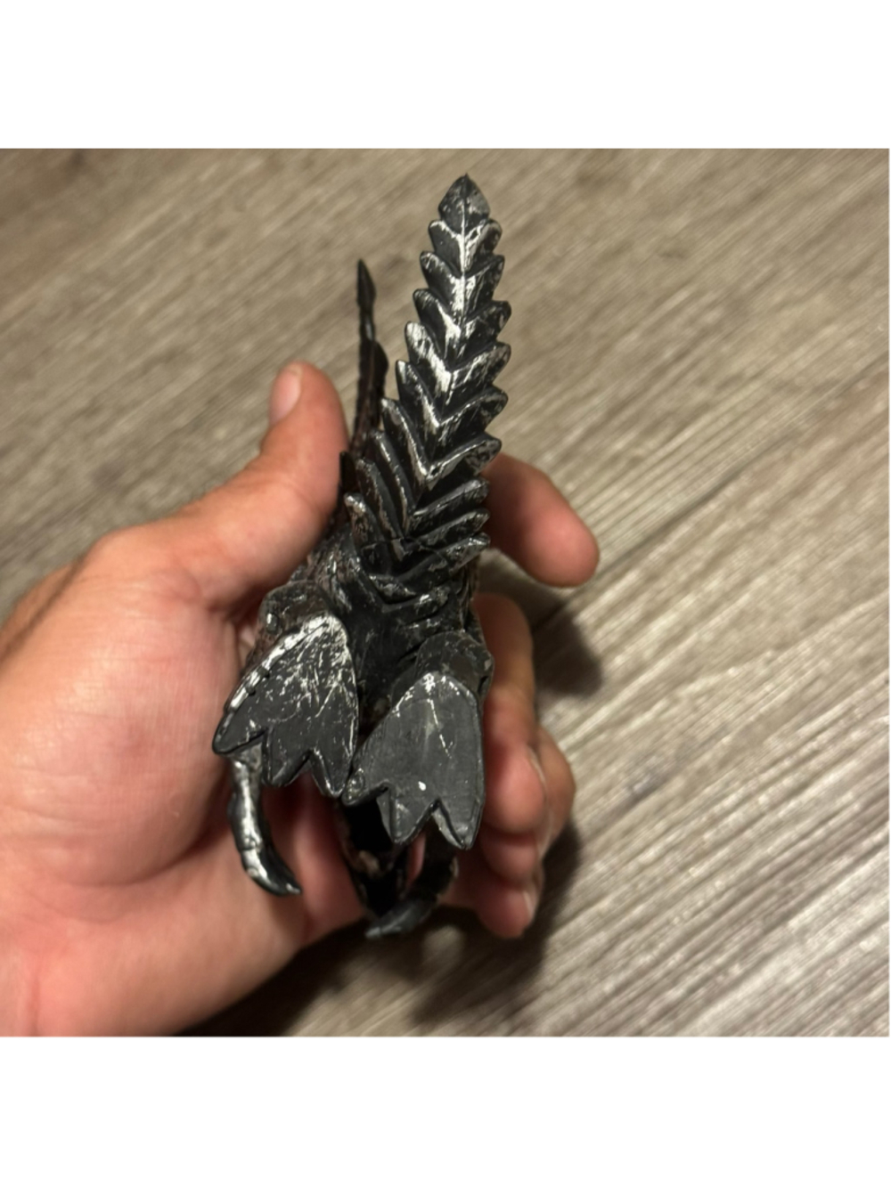 Rawcliffe Pewter Dragon Statue - Picture 7 of 7